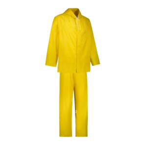 AquaSkin Rubberised Yellow Rain Suit